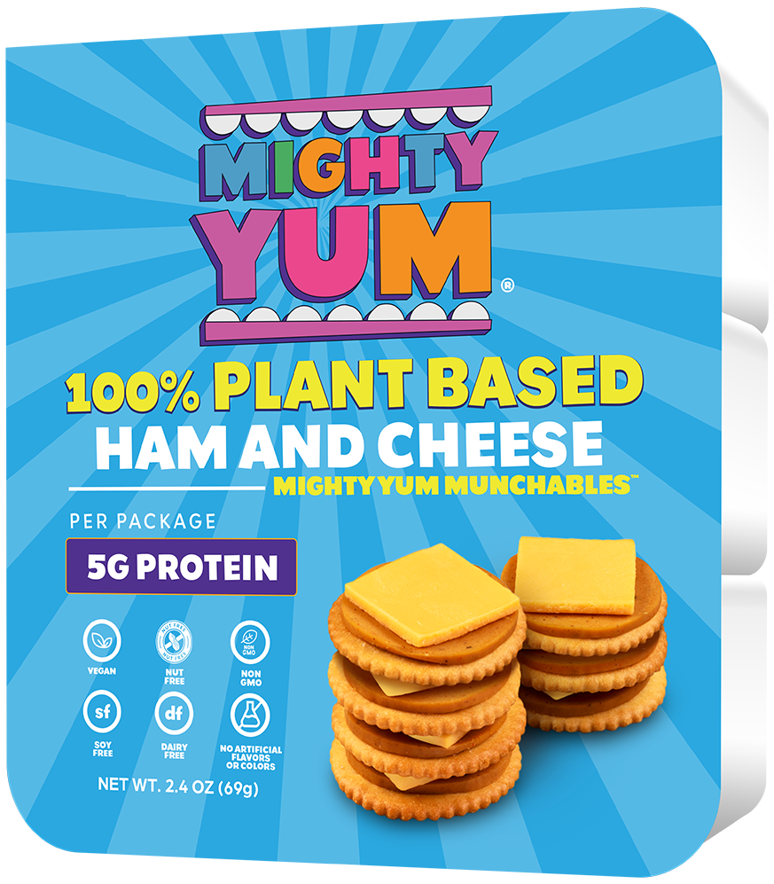 Plant-Based Ham & Cheese Mighty Yum Munchables™
