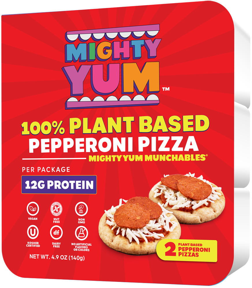 Plant-Based Pepperoni Pizza Mighty Yum Munchables™